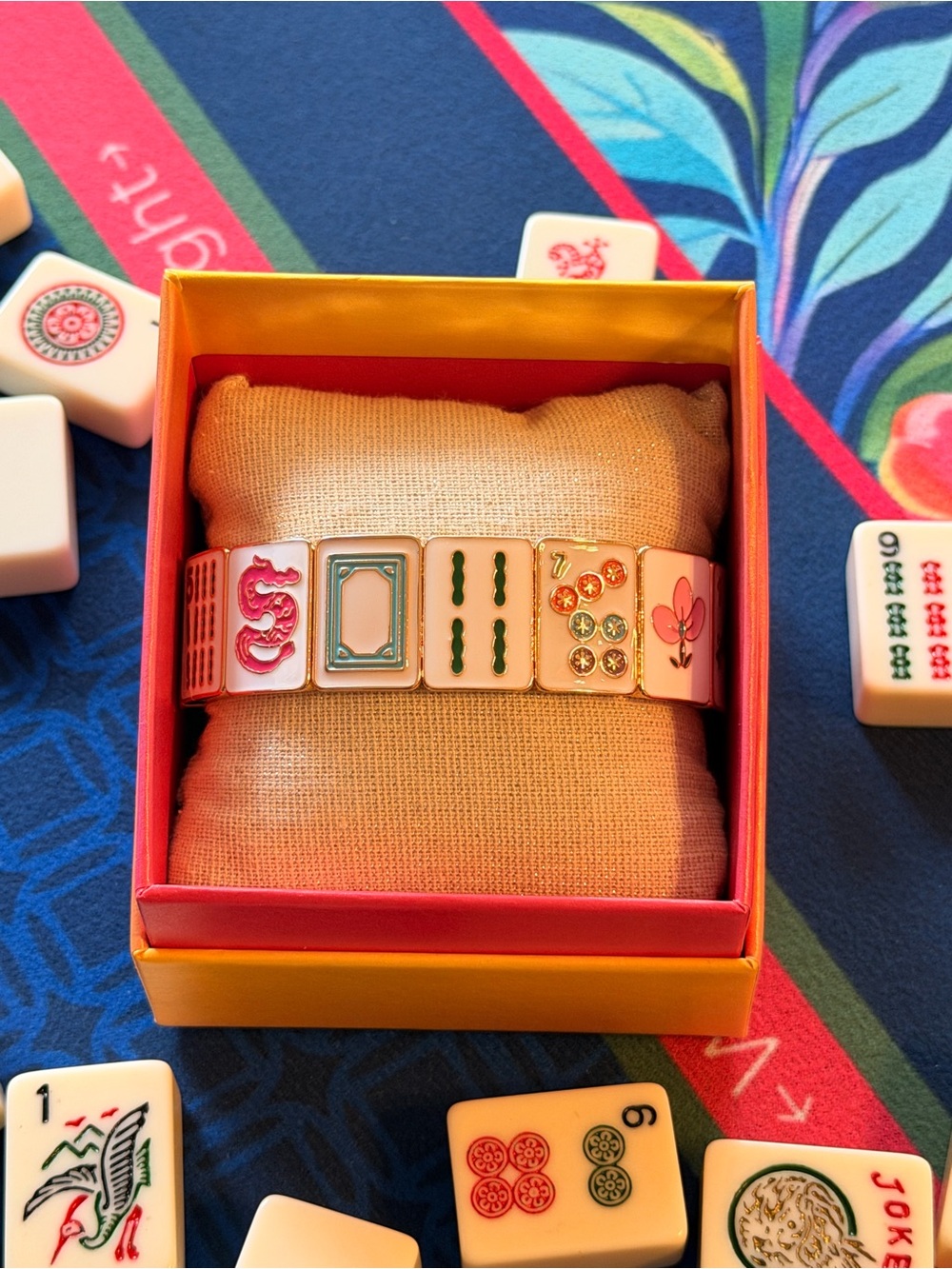 🀄️One Tile Shy of Mahjong! 😉 - Piper K Stretch Bracelet - Picture 3 of 3